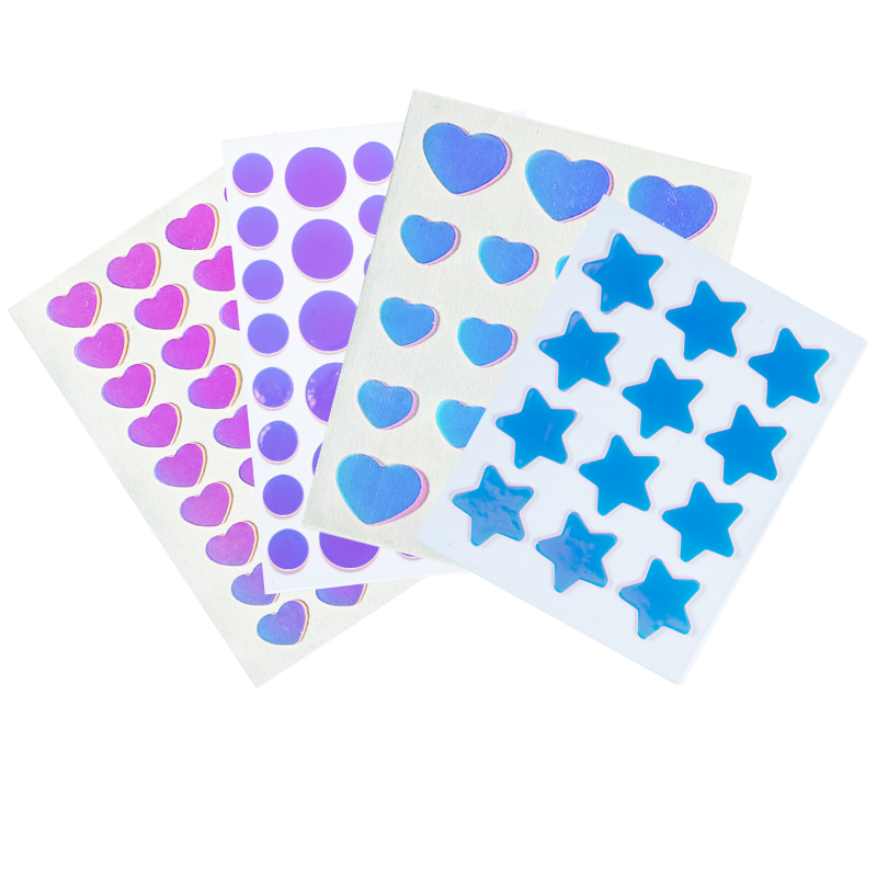 Dazzle Colorful / lézeres / holografikus hidrokolloid akne pattanásos tapasz